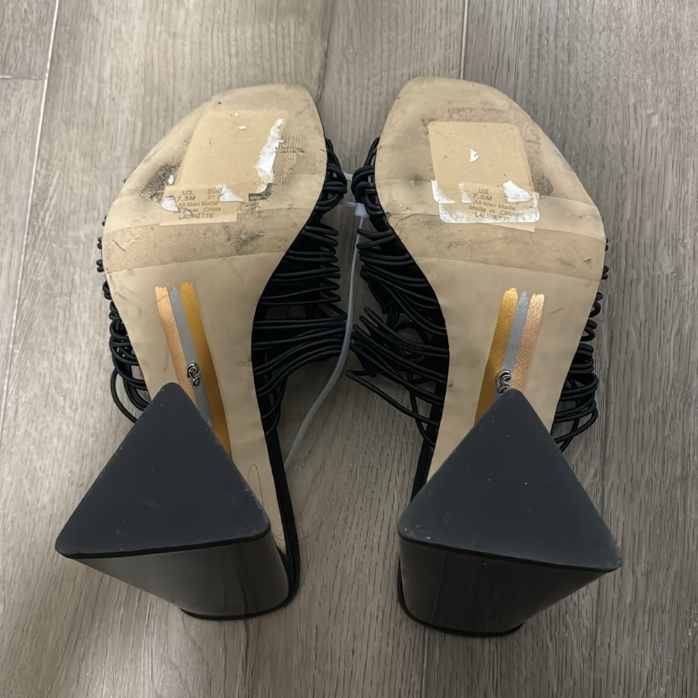 NEW! Sam Edelman Laurette Block Heel Sandals - Size  7.5 🚛 - Picture 15 of 16